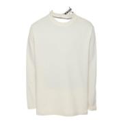 Geribbelde Kraag Longsleeve Top Y/Project , Beige , Heren