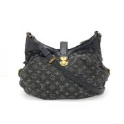 Pre-owned Denim louis-vuitton-bags Louis Vuitton Vintage , Black , Dam...