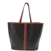 Pre-owned Canvas celine-bags Celine Vintage , Brown , Dames