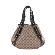 Pre-owned Canvas gucci-bags Gucci Vintage , Brown , Dames