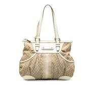 Pre-owned Canvas celine-bags Celine Vintage , Beige , Dames