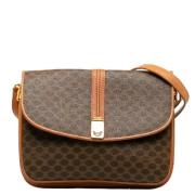 Pre-owned Canvas celine-bags Celine Vintage , Brown , Dames