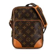 Pre-owned Canvas louis-vuitton-bags Louis Vuitton Vintage , Brown , Da...