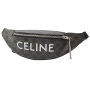 Pre-owned Canvas crossbody-bags Celine Vintage , Black , Dames