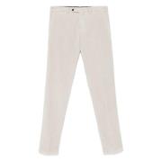 Corduroy broek met zakken en elasthaan PT Torino , Beige , Heren