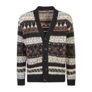 Zwarte Sweatshirt Aw24 Herenmode Barena Venezia , Multicolor , Heren