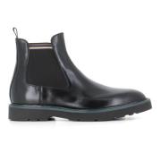 Zwarte Chelsea Platte Schoenen PS By Paul Smith , Black , Heren