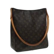 Pre-owned Canvas louis-vuitton-bags Louis Vuitton Vintage , Brown , Da...