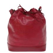 Pre-owned Leather louis-vuitton-bags Louis Vuitton Vintage , Red , Dam...