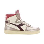 Metallic Basket Dames Schoenen Diadora , Multicolor , Dames