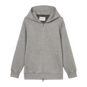 Scuba capuchonjack relaxed Marc O'Polo , Gray , Dames