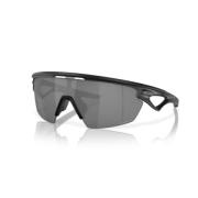 Sportieve Zonnebril voor Buitensporten Oakley , Black , Unisex