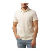 Heren Polo T-shirts 1985 Slim Polo Tommy Hilfiger , Beige , Heren