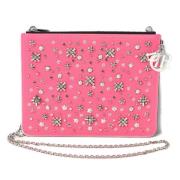 Pre-owned Canvas crossbody-bags Dior Vintage , Pink , Dames