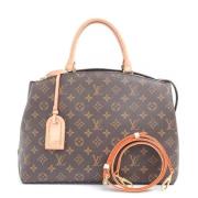 Pre-owned Canvas louis-vuitton-bags Louis Vuitton Vintage , Brown , Da...