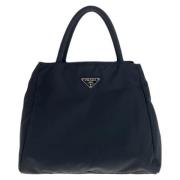 Pre-owned Canvas prada-bags Prada Vintage , Black , Dames