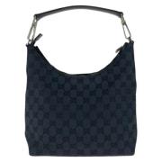 Pre-owned Canvas gucci-bags Gucci Vintage , Black , Dames