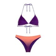 Bikini Triangolo E Slip Coulotte Visionary Dose F**k , Multicolor , Da...