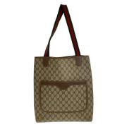 Pre-owned Canvas gucci-bags Gucci Vintage , Beige , Heren