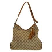 Pre-owned Canvas gucci-bags Gucci Vintage , Brown , Dames