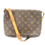 Pre-owned Canvas louis-vuitton-bags Louis Vuitton Vintage , Brown , Da...