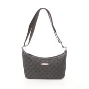 Pre-owned Canvas gucci-bags Gucci Vintage , Black , Dames