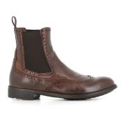 Brogue Chelsea Platte Schoenen Officine Creative , Brown , Dames