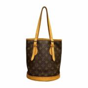 Pre-owned Canvas louis-vuitton-bags Louis Vuitton Vintage , Brown , Da...