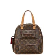 Pre-owned Canvas louis-vuitton-bags Louis Vuitton Vintage , Brown , Da...