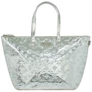 Pre-owned Canvas totes Louis Vuitton Vintage , Gray , Dames