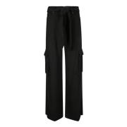 Cargo Broek met Grote Zakken 7 For All Mankind , Black , Dames