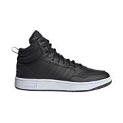 Mid Winter Hoops Sneakers Adidas , Black , Heren