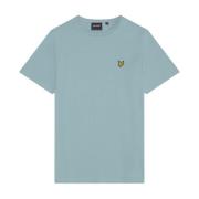 Pique T-shirt voor mannen Lyle & Scott , Blue , Heren