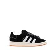 Premium Suede Campus Sneakers Adidas Originals , Black , Heren