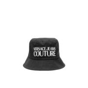 Stijlvolle Hoeden Collectie Versace Jeans Couture , Black , Dames