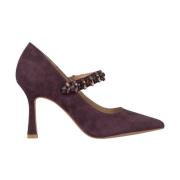 Schoen met strass stilet Alma EN Pena , Purple , Dames