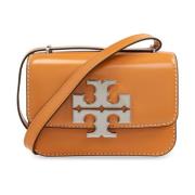 Schoudertas Eleanor Small Tory Burch , Orange , Dames