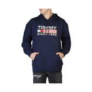 Athletic Logo Hoodie in Blauw Tommy Hilfiger , Blue , Heren