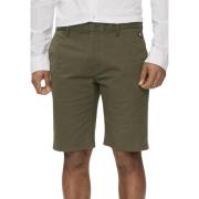 Groene effen herenshorts met rits Tommy Hilfiger , Green , Heren