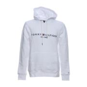 Heren Sweatshirt Mw0Mw11599 YBR Tommy Hilfiger , White , Heren