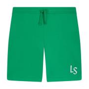 Logo Sweatshorts Lyle & Scott , Green , Heren