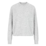 Gezellige Gebreide Trui Oversized Zachte Feel Drykorn , Gray , Dames