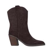 Square Toe Cowboy Boot Alma EN Pena , Brown , Dames