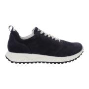 Leren Heren Sneakers Comfort Stijl Igi&Co , Blue , Heren