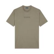 Gebreide Crew Neck T-shirt Paul & Shark , Green , Heren