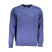 Blauwe Crewneck Fleece Sweatshirt Logo Print U.s. Polo Assn. , Blue , ...