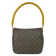 Pre-owned Canvas louis-vuitton-bags Louis Vuitton Vintage , Brown , Da...