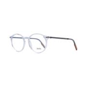 Transparante Ronde Optische Monturen Ermenegildo Zegna , White , Heren