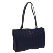 Pre-owned Nylon shoulder-bags Valentino Vintage , Blue , Dames