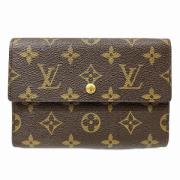 Pre-owned Canvas wallets Louis Vuitton Vintage , Brown , Dames